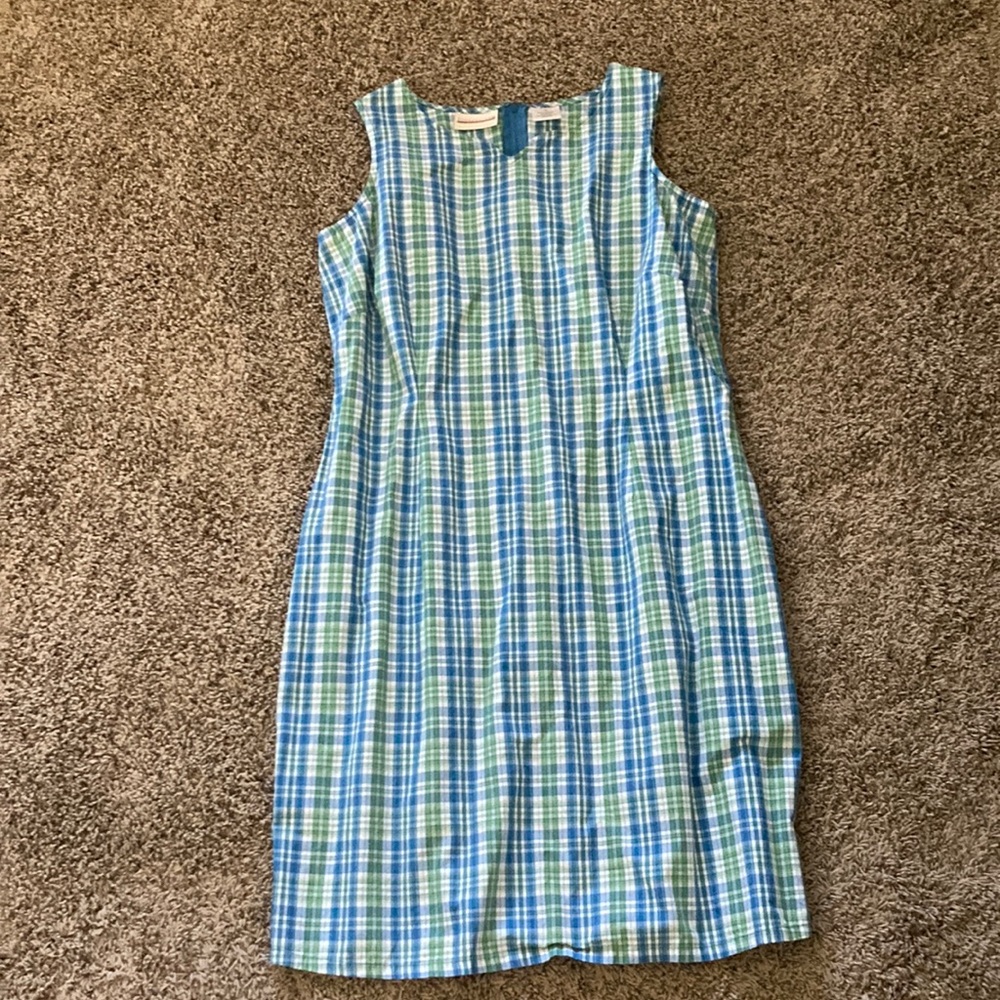 Expressions Plaid Dress Size 14